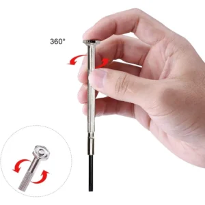 11-Piece Mini Precision Screwdriver Set with Storage Case