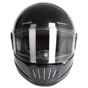 Retro Full Coverage Motorcycle Helmet for Men & Women
