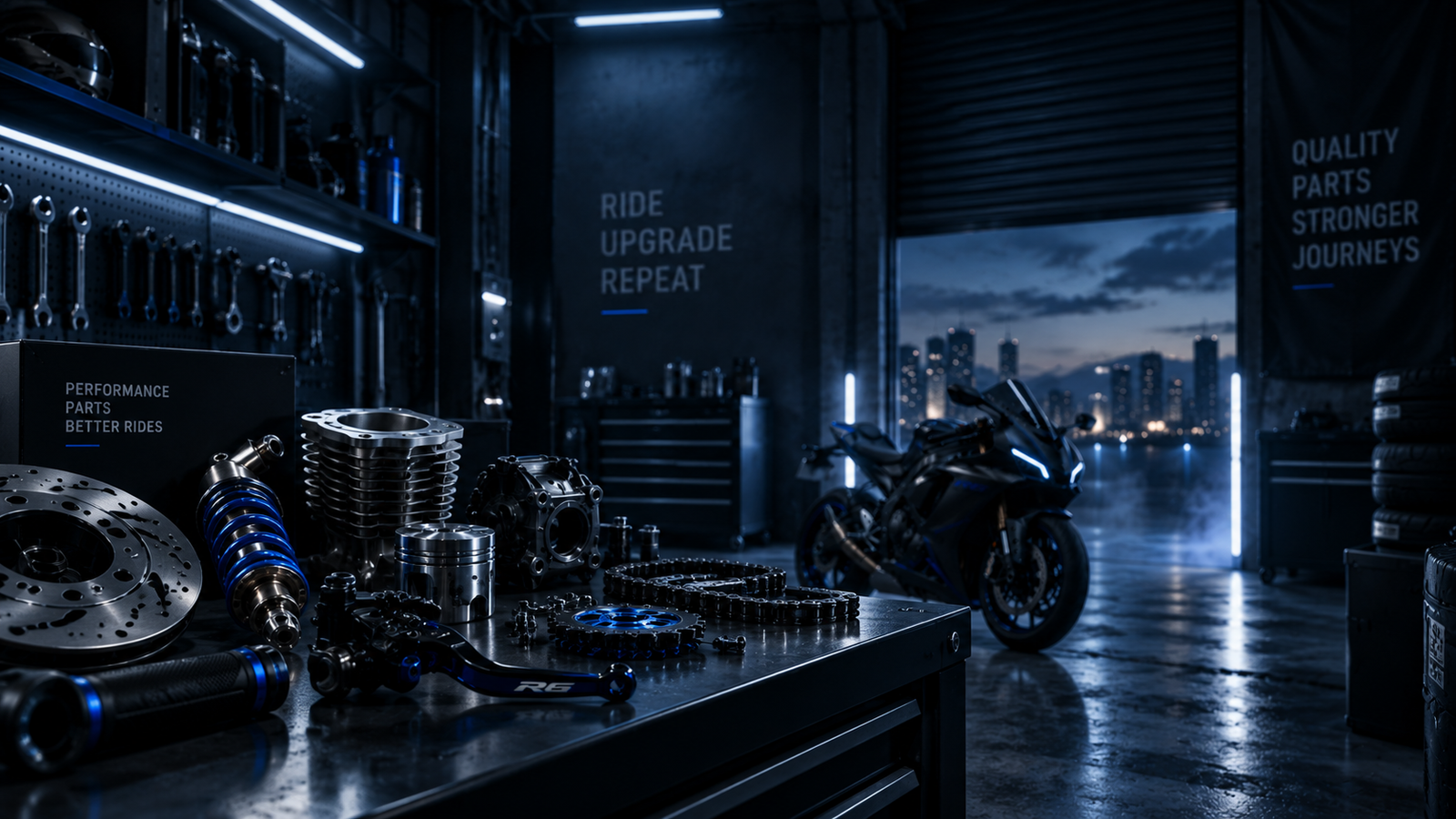 3-Layer Waterproof Motorcycle Cover with UV & Dust Protection