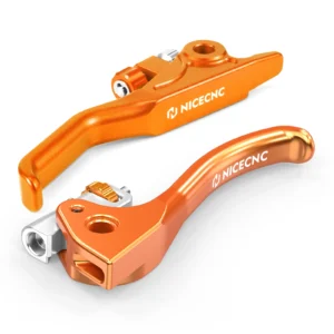 NICECNC Short Brake & Clutch Lever Kit for KTM EXC / SX / SXF / XCW / EXCF (2014–2025)