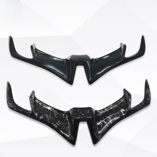 Universal Motorcycle Shark Fin Air Intake Wing – Customizable Size & Colour