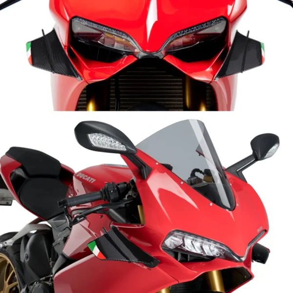 Motorcycle Aerodynamic Winglet Kit for Ducati Panigale & Supersport Models