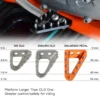 S39dffcf91d9a4df9ba383865763e99dby.webp NICECNC Rear Brake Pedal Tip for KTM EXC / XCW / EXCF / SX / SXF / XCF (2004–2023)