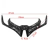 Universal Motorcycle Shark Fin Air Intake Wing – Customizable Size & Colour