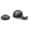 Carbon Fibre Round Fastener Lock Cover for Honda Grom MSX125 SF (2013–2016)