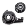 Carbon Fibre Round Fastener Lock Cover for Honda Grom MSX125 SF (2013–2016)