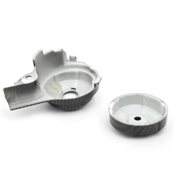 Carbon Fibre Round Fastener Lock Cover for Honda Grom MSX125 SF (2013–2016)