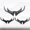 Universal Motorcycle Shark Fin Air Intake Wing – Customizable Size & Colour