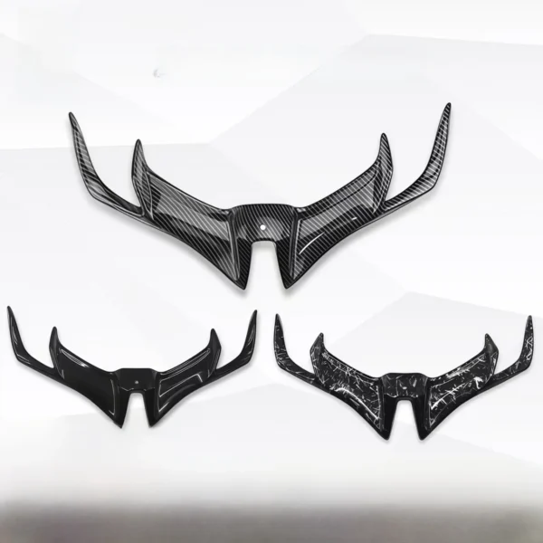 Universal Motorcycle Shark Fin Air Intake Wing – Customizable Size & Colour