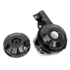 Carbon Fibre Round Fastener Lock Cover for Honda Grom MSX125 SF (2013–2016)