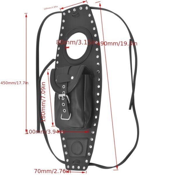 Motorcycle Fuel Tank Cover Bag for Harley Sportster