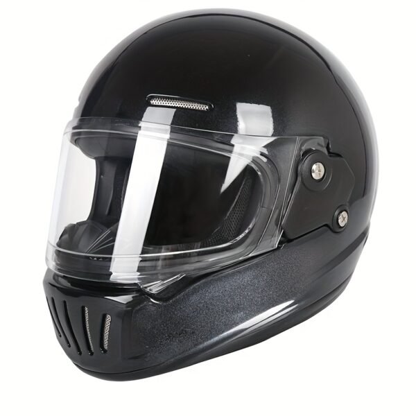Retro Full Coverage Motorcycle Helmet for Men & Women