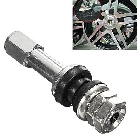 Stainless Steel Tubeless Tire Valve Nut for Motorcycle & Car (TR161 / TR48E)