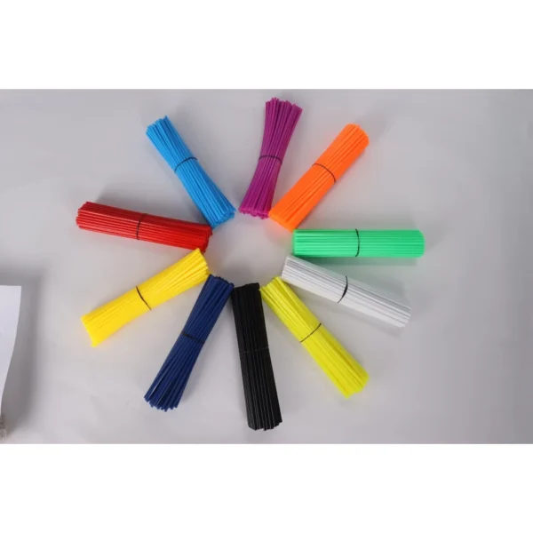 Universal Motorcycle Wheel Spoke Protector Wrap Kit