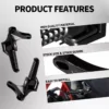 my-11134207-820l5-mie9n30rv287ec.webp Motorcycle Rear Footrest with Exhaust Bracket