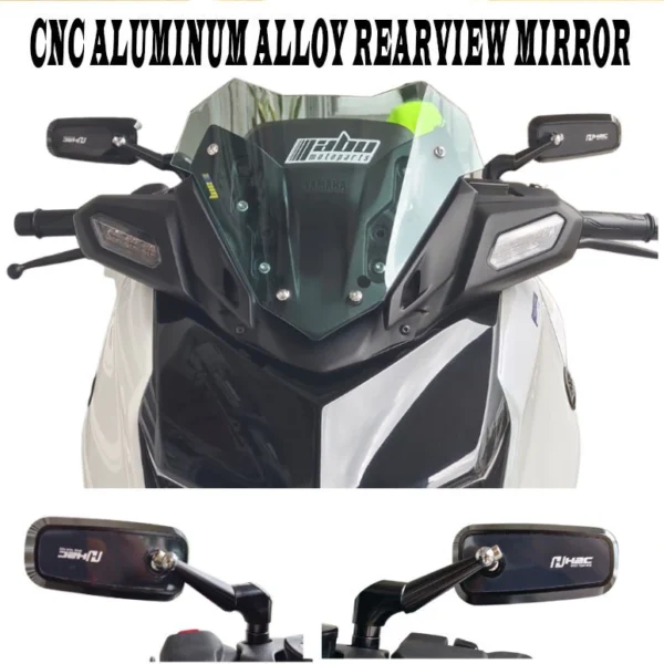 Universal Aluminum Alloy Motorcycle Rearview Mirror