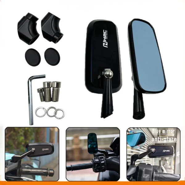 Universal Aluminum Alloy Motorcycle Rearview Mirror