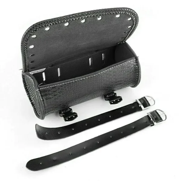 Motorcycle Leather Fork Bag Saddle Bag