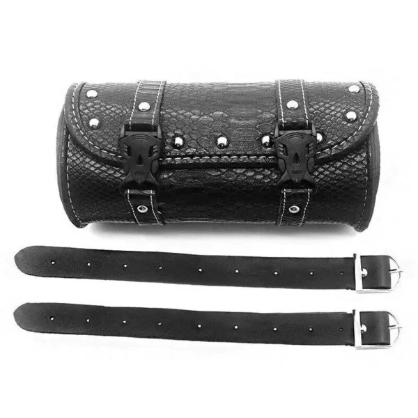 Motorcycle Leather Fork Bag Saddle Bag