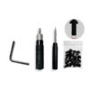 7-Piece Motorcycle Tubeless Tire Repair Plug Tool Kit