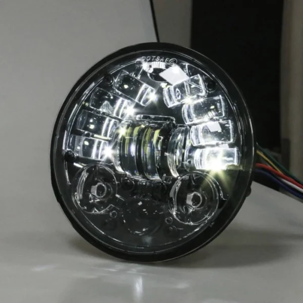 Universal 36W LED Motorcycle Headlight with DRL, Hi & Lo Beam