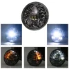 Universal 36W LED Motorcycle Headlight with DRL, Hi & Lo Beam